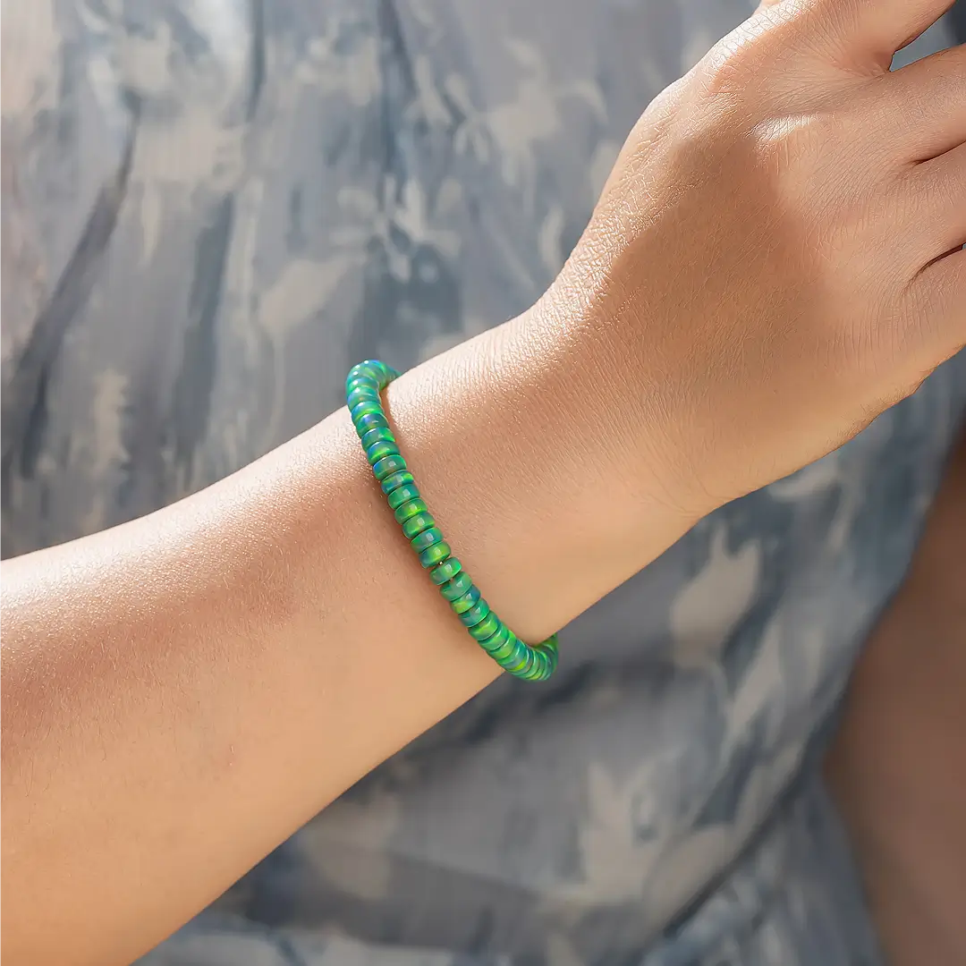 Natural Opal Aurora Bracelet