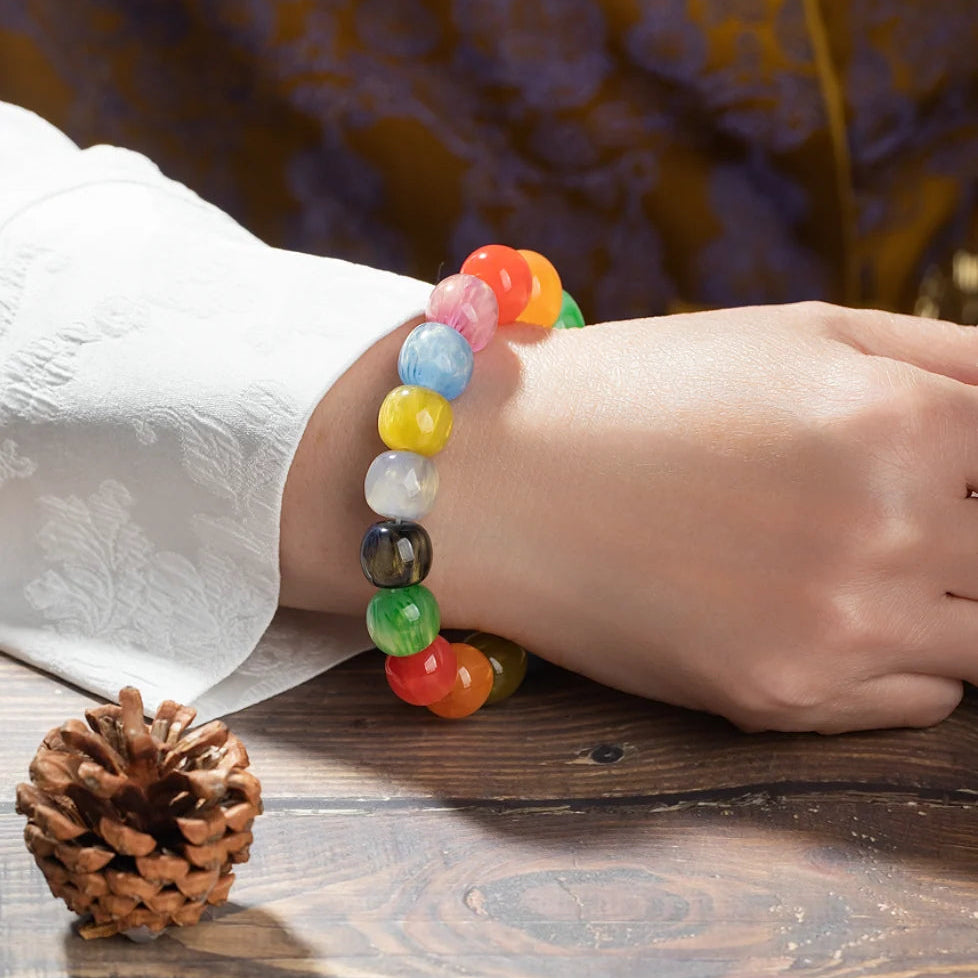 Carousel Macaron Fidget Bracelet