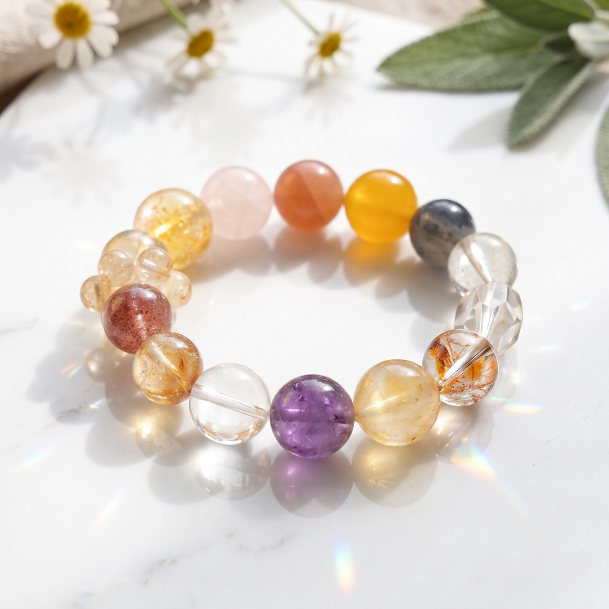 Rainbow Chakra Balance Bracelet