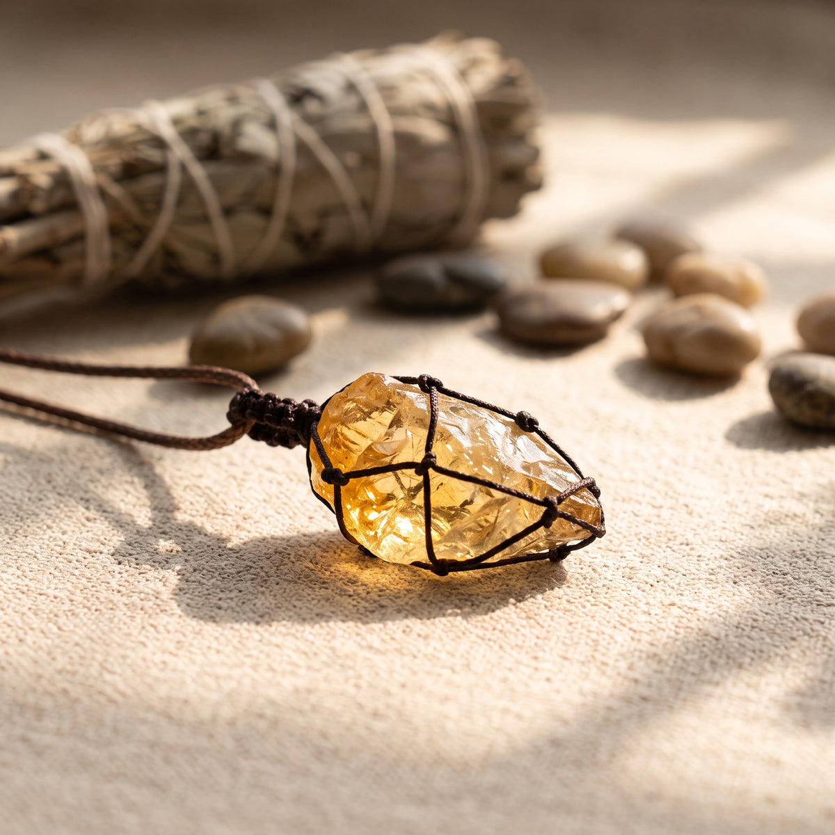 Boho Crystal Wealth Necklace
