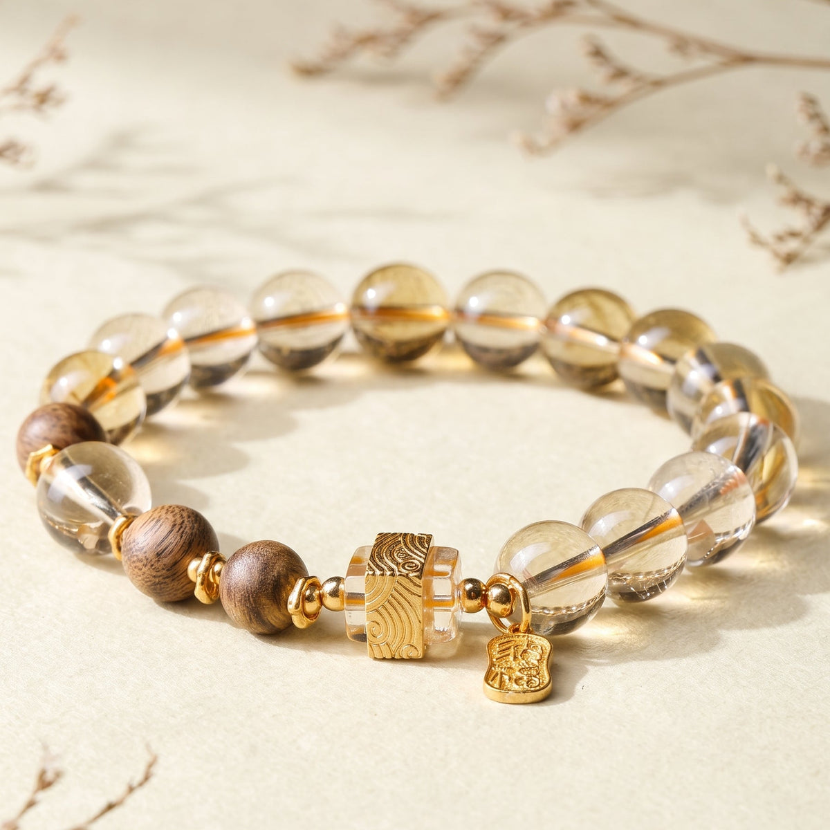 Gilded Forest Whisper Bracelet
