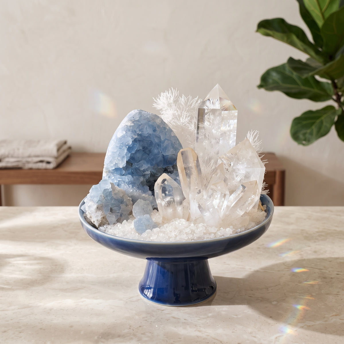Celestial Tide Crystal Garden
