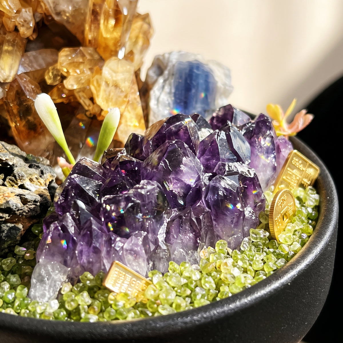 Violet Peak Crystal Garden