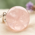 Soft Pink Crystal Necklace