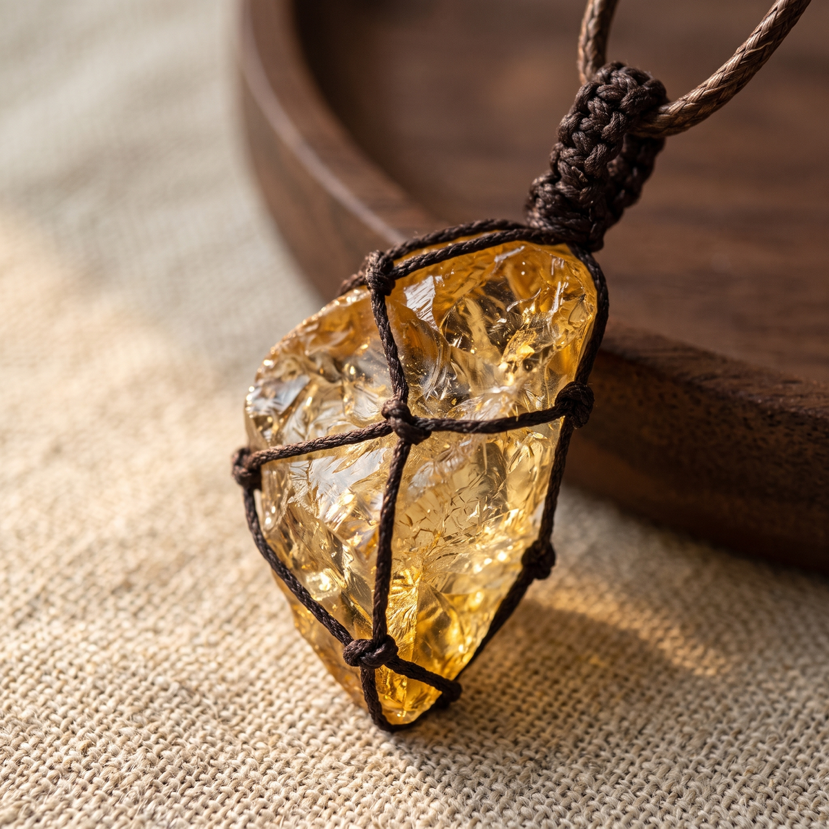 Boho Crystal Wealth Necklace