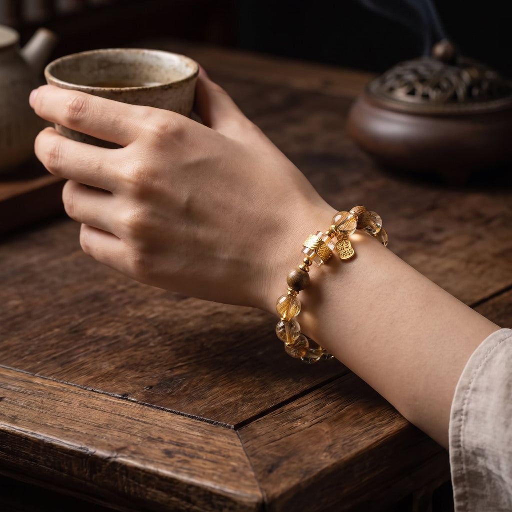 Gilded Forest Whisper Bracelet