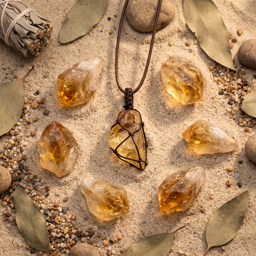 Boho Crystal Wealth Necklace