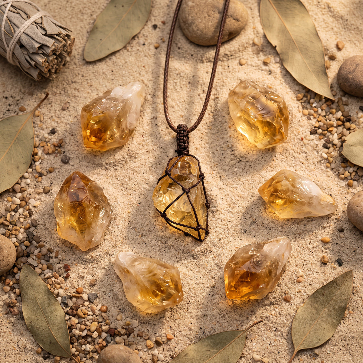 Boho Crystal Wealth Necklace