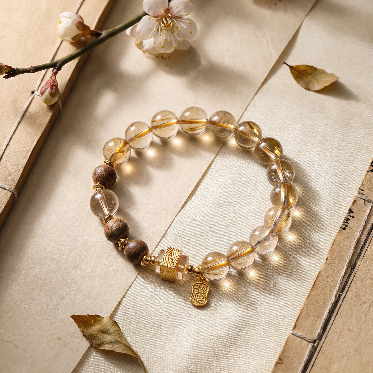 Gilded Forest Whisper Bracelet