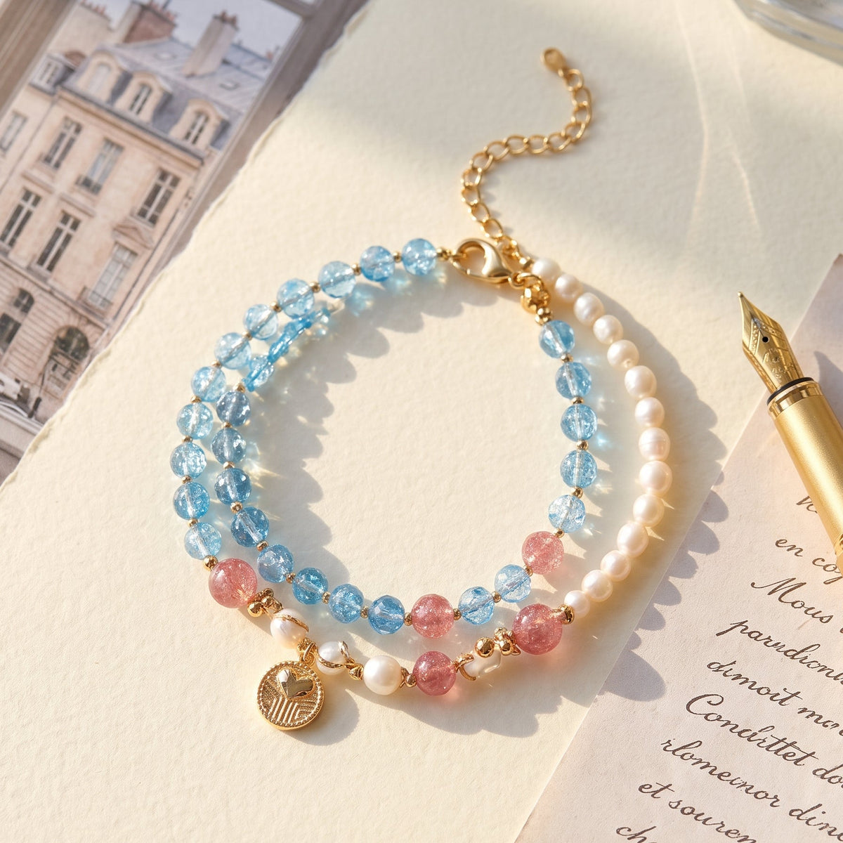 The Ocean of Love Layered Bracelet