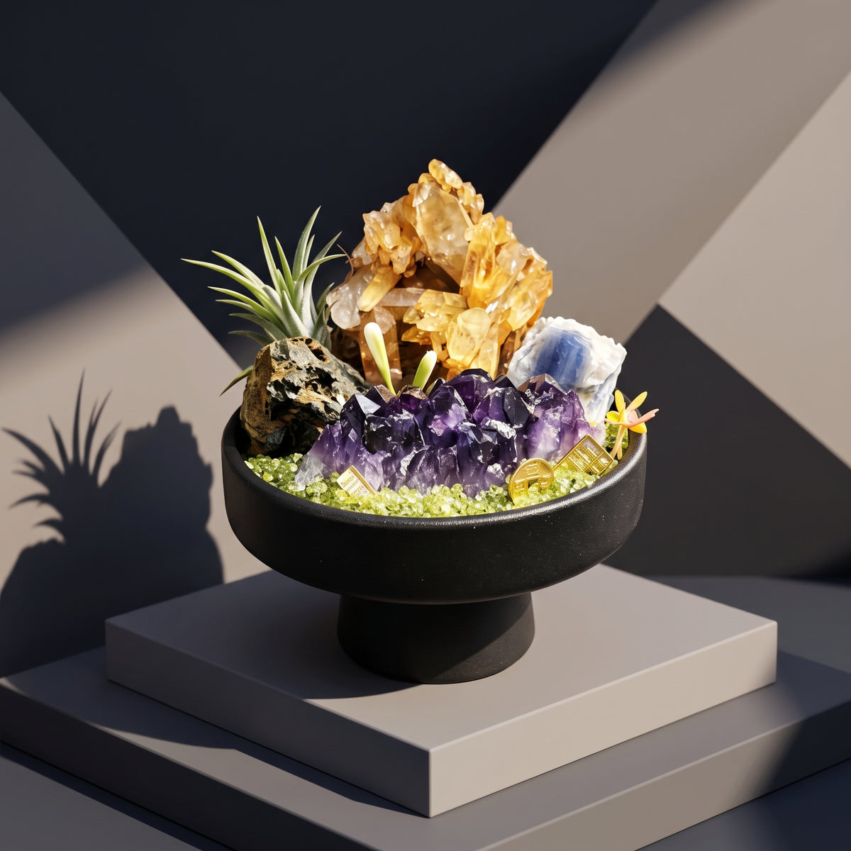 Violet Peak Crystal Garden