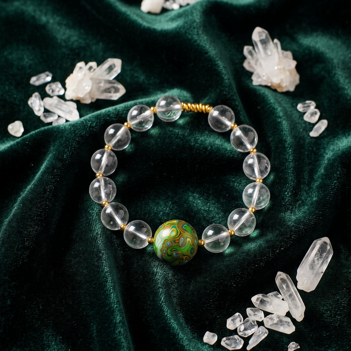 The Aurora Forest Bracelet