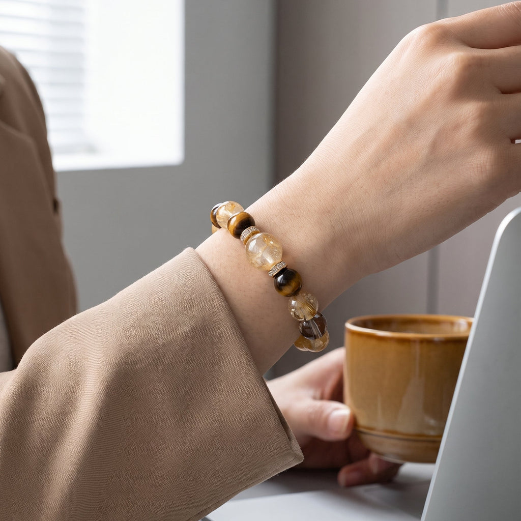 Golden Earth Guardian Bracelet