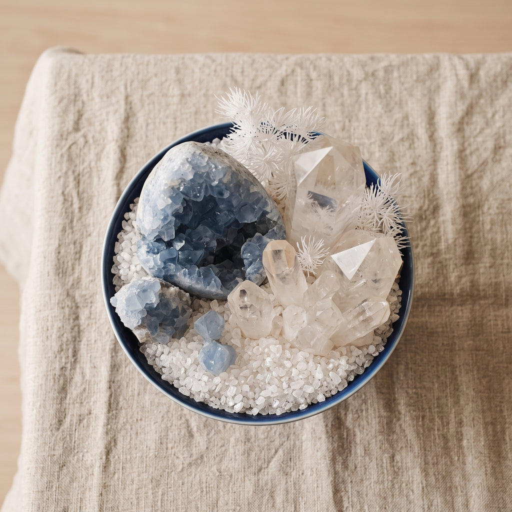 Celestial Tide Crystal Garden