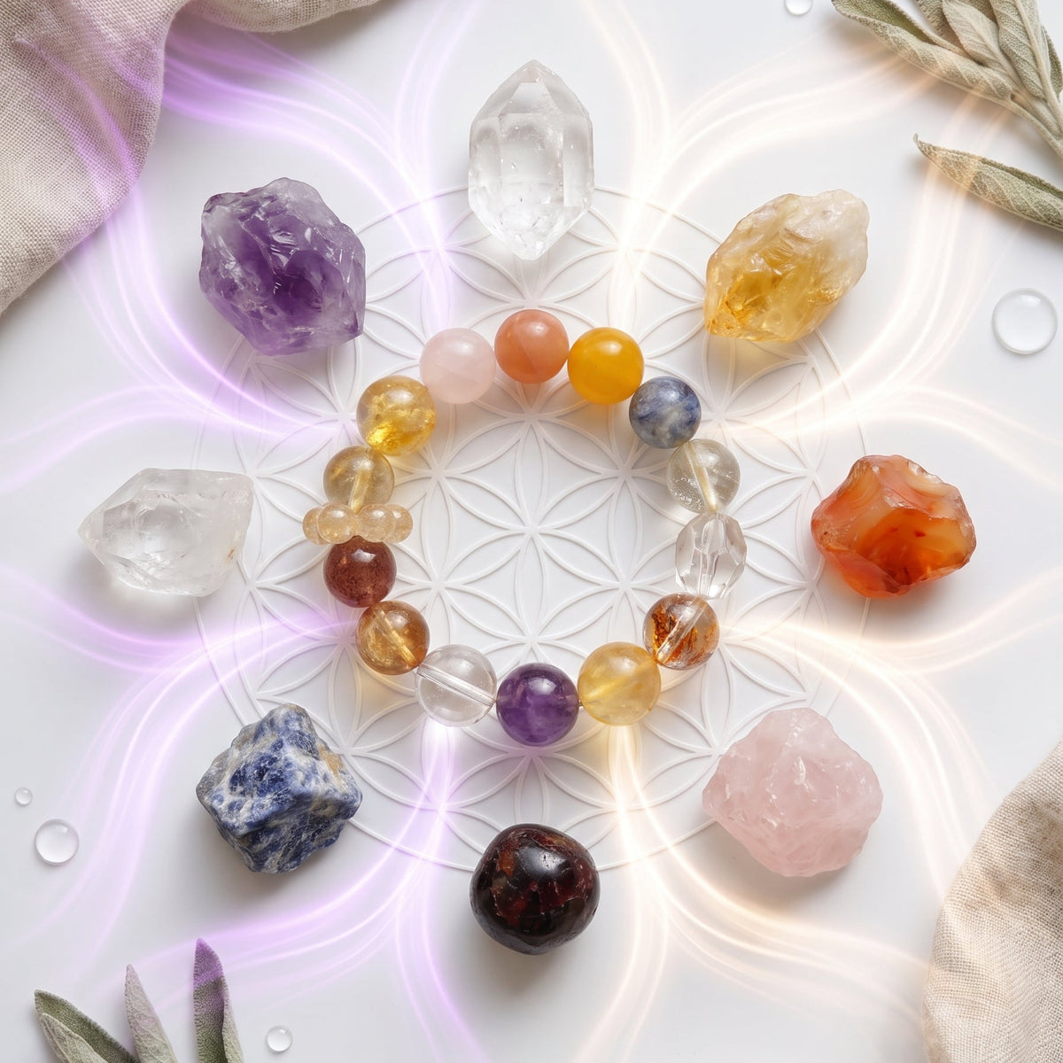 Rainbow Chakra Balance Bracelet
